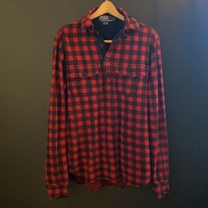 100% Cotton Plaid Pullover
